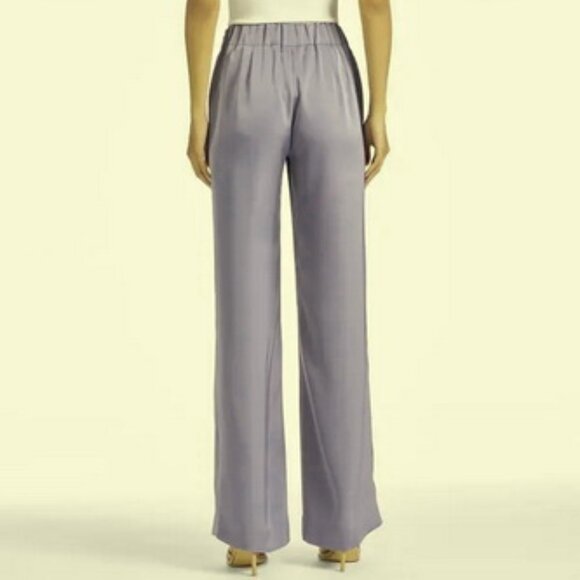 Sachin And Babi Bri Cool Gray Double-Faced Stretch Mikado Pant - Picture 3 of 3